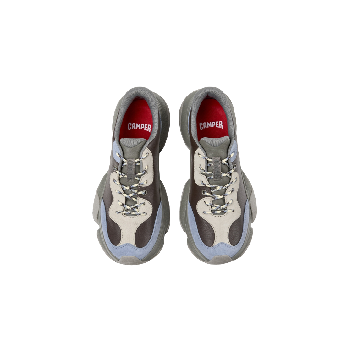 캠퍼 남성 카스트2 스니커즈 브라운(Camper Men Karst 2 Sneakers Brown) - 3