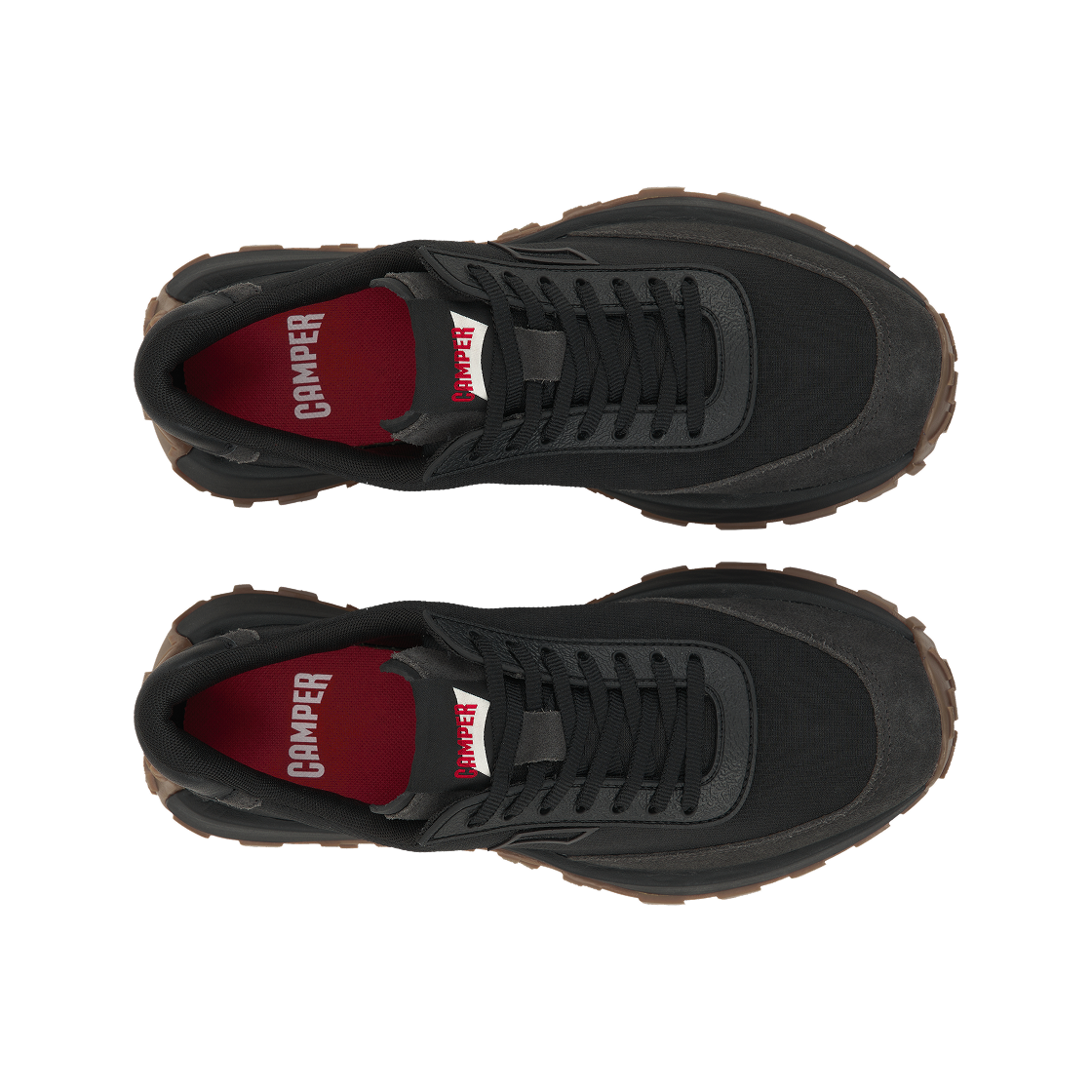 캠퍼 드리프트 트레일 비브람 누벅 스니커즈 블랙(Camper Drift Trail Vibram Nubuck Sneakers Black) - 5