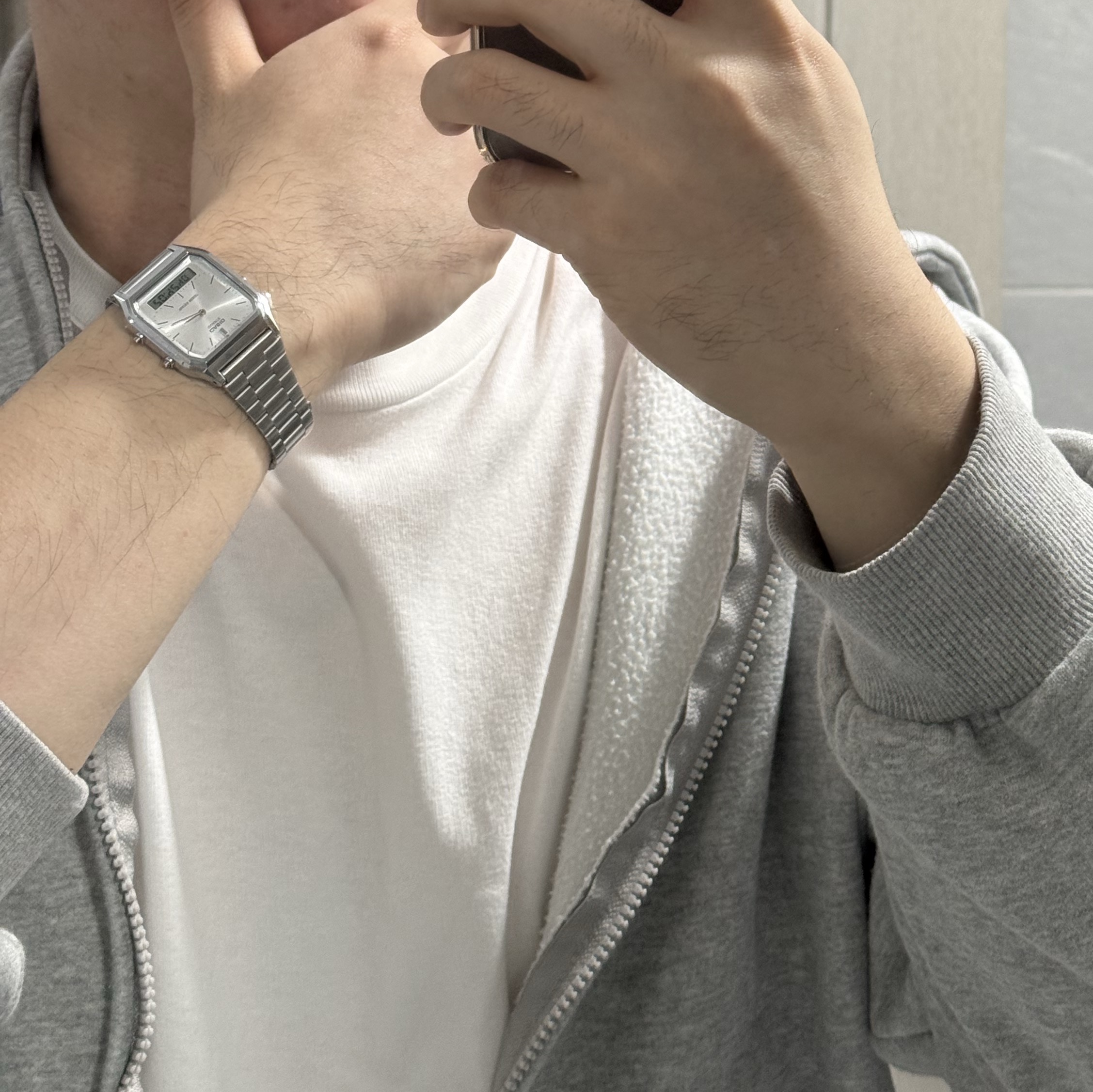 Casio AQ-230A-7AMQY 착용 스타일
