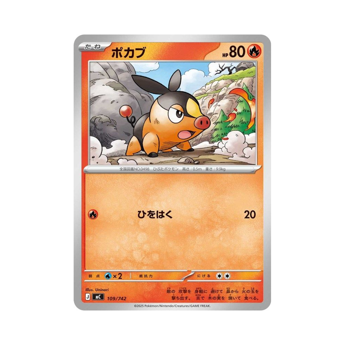 포켓몬 TCG 뚜꾸리 스타트 덱 100 배틀 컬렉션 (일어판)(Pokemon TCG Tepig Start Deck 100 Battle Collection (Japanese Ver.))