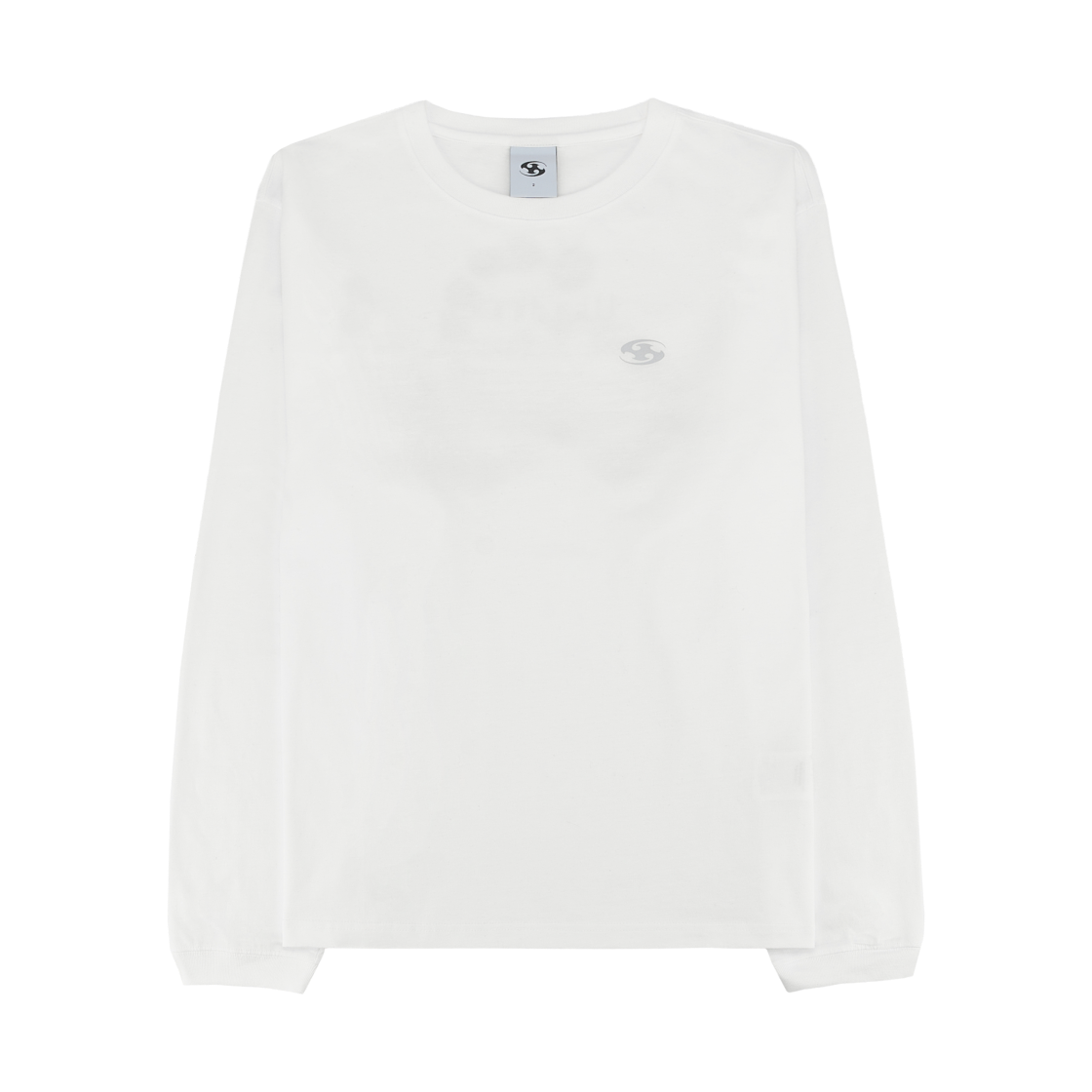 산산기어 로고 롱슬리브 화이트 - 25FW(Sansan Gear Logo Long Sleeves White - 25FW)