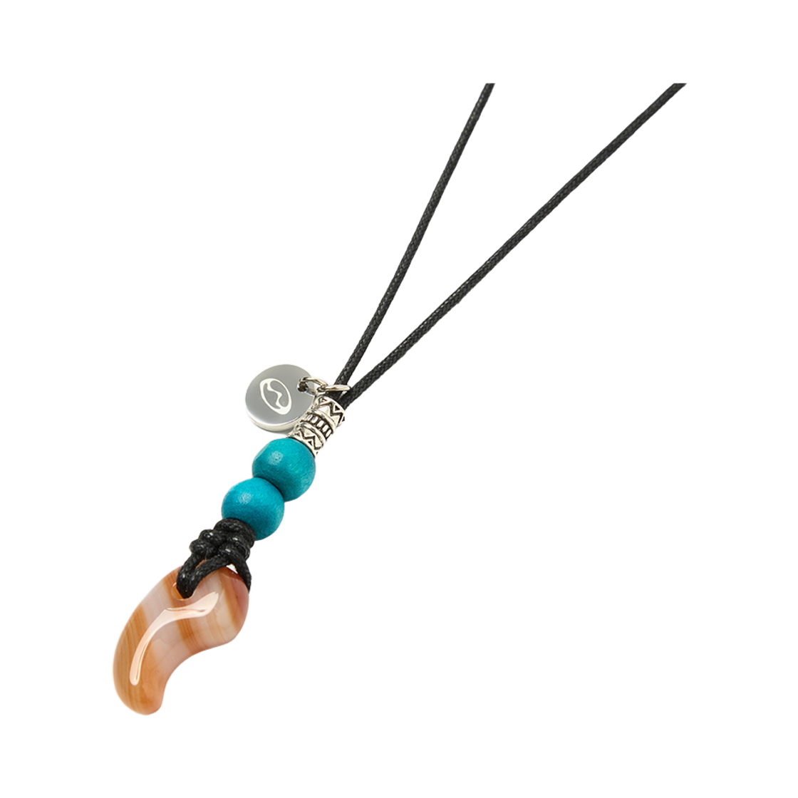 엠아이엠 보호 비즈 넥클리스_오렌지(MIM Boho Beads Necklace_Orange)