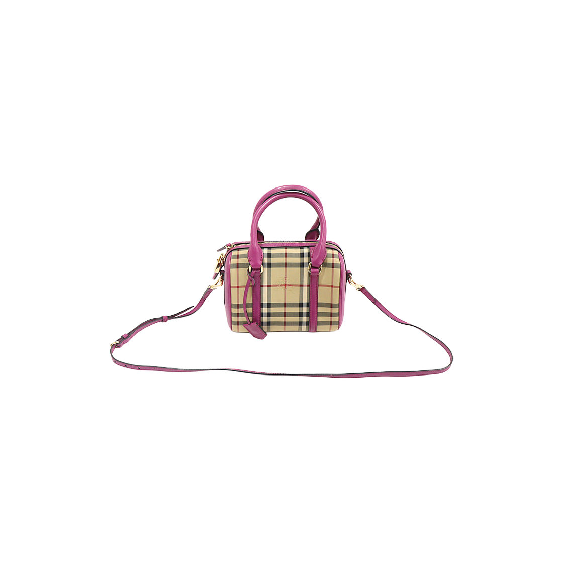 버버리 39729201 호스페리 체크 캔버스 알체스터 컨버터블 사첼 스몰 2WAY(Burberry 39729201 Horseferry Check Canvas Alchester Convertible Small 2-Way Satchel) - 1