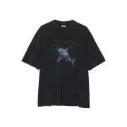 [예약 배송] Partimento Reworks [JAWS] Shark Tee VTG Black