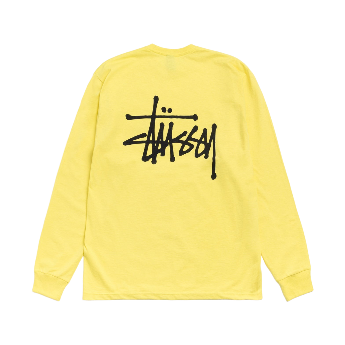 1995000 Stussy Basic Stussy LS T-Shirt Lemon