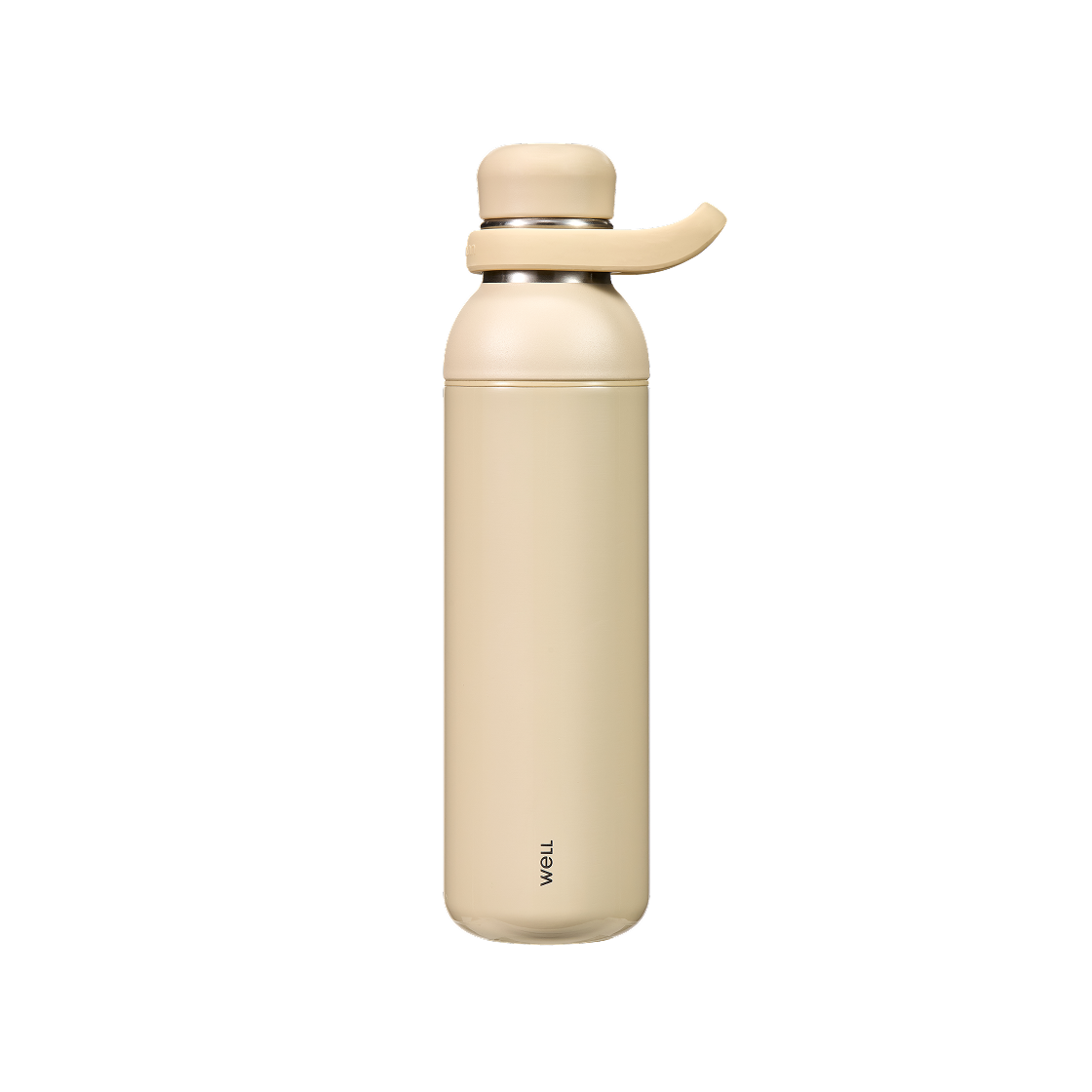 WTK9420 SILLYMANN Well athleisure straw bottle 800ml Sandy Beige