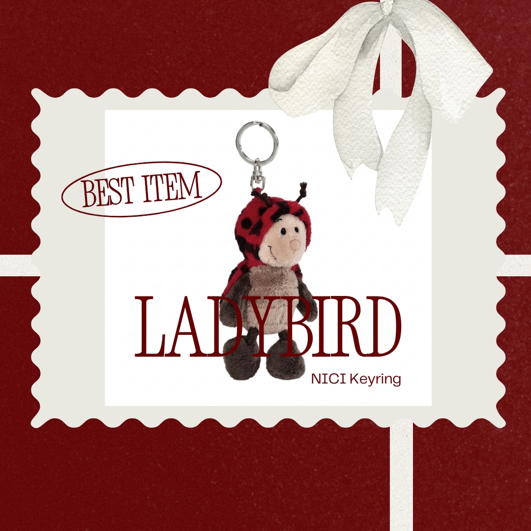 [KREAM 단독] NICI Ladybird 10cm bb 착용 스타일