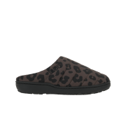 Subu Winter Sandal Leopard Dark Brown