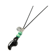 MIM Boho Beads Necklace_Black