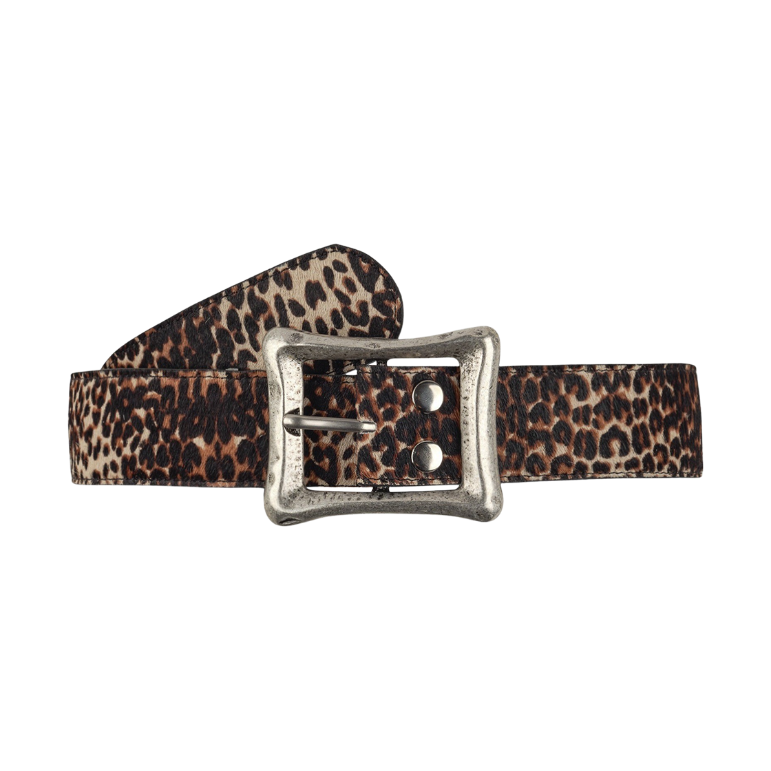 에모스탠스클럽 코어 벨트 카프 헤어 라이트 레오파드(emostanceclub Core Hair on Calf LIGHT LEOPARD)