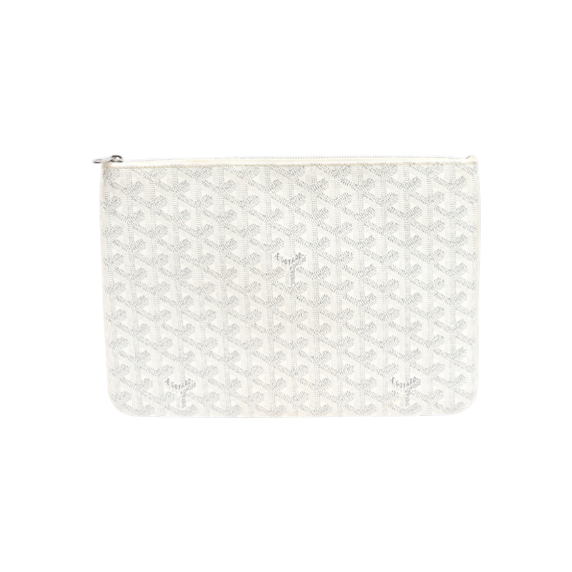 고야드 APMSENAT2-MM-50 화이트 고야딘 캔버스 세나 MM 클러치(Goyard Senat MM Clutch in White Goyardine Canvas) - 1