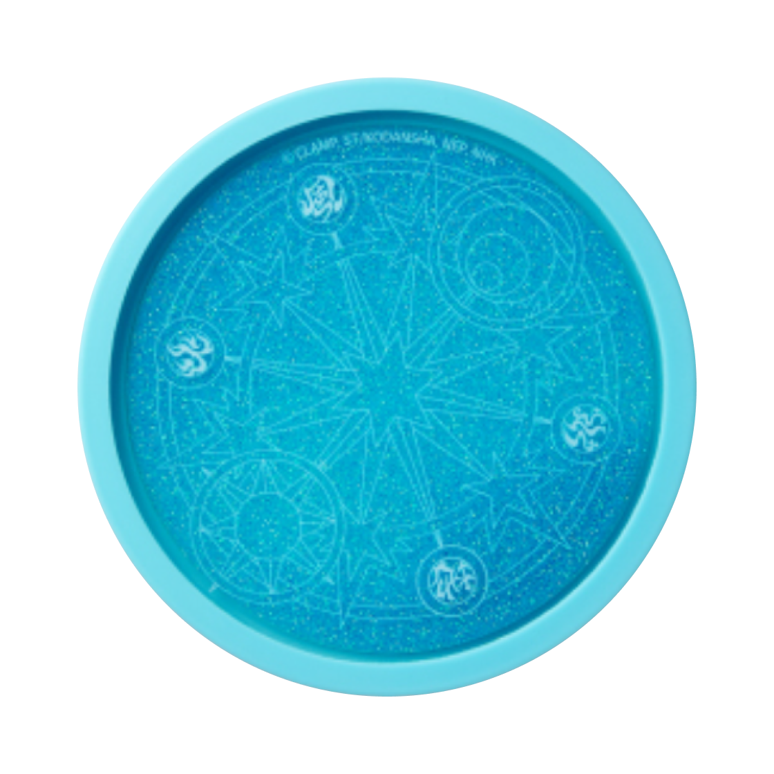 CGV x 카드캡터체리 마법진 컵 코스터 클리어(CGV x Cardcaptor Sakura Magic Circle Cup Coaster Clear) - 1