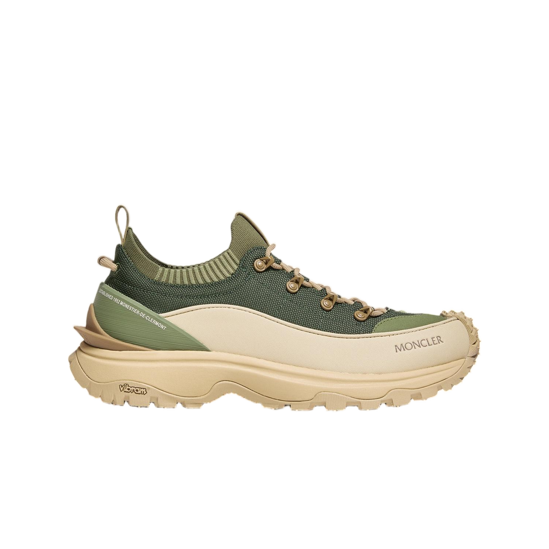 몽클레르 트레일그립 라이트 3 트레이너 올리브 그린 - 26SS(Moncler Trailgrip Lite 3 Trainers Olive Green - 26SS)