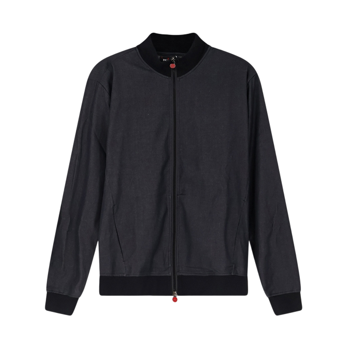 키톤 코튼 봄버 자켓 블랙(Kiton Cotton Bomber Jacket Black) - 1