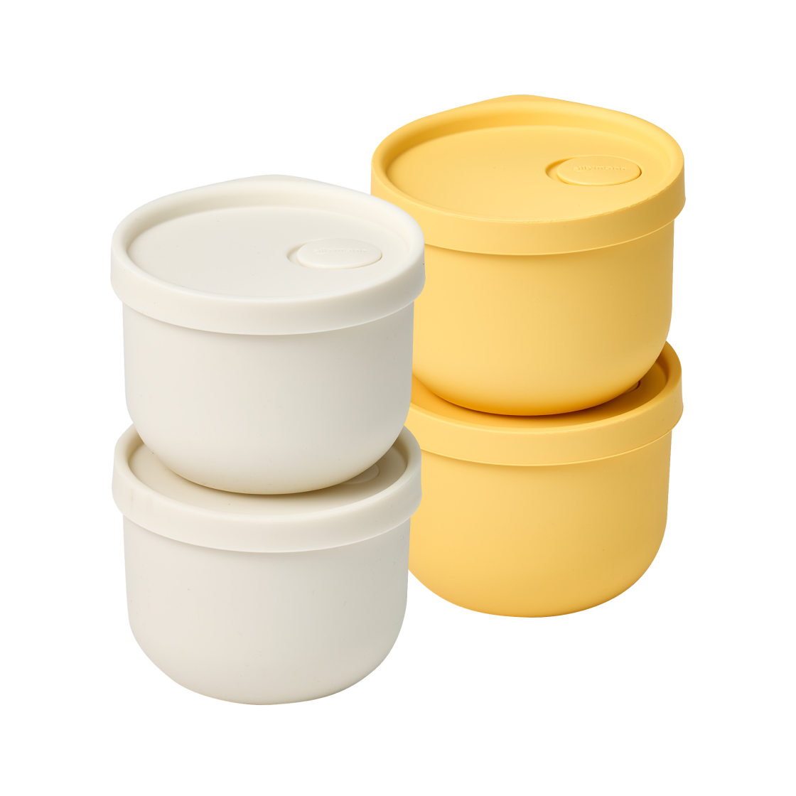 실리만 아이스웨이 실리콘 냉동밥용기 350ml 2p(SILLYMANN Iceway silicone frozen container for rice 350ml 2p) - 1