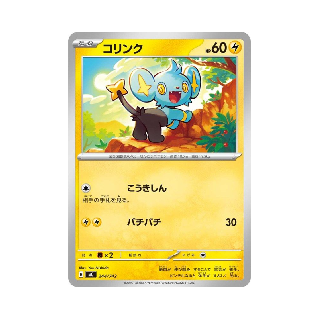 포켓몬 TCG 꼬링크 스타트 덱 100 배틀 컬렉션 (일어판)(Pokemon TCG Shinx Start Deck 100 Battle Collection (Japanese Ver.)) - 1