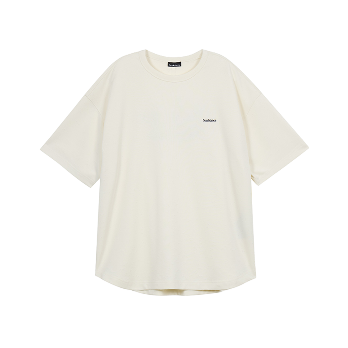 지오송지오 셈블런스 포에트리 디스트로이드 티셔츠 오프화이트 ZI2TS822OW(ZIOSONGZIO SEMBLANCE Poetry Destroyed T-Shirt Off White)