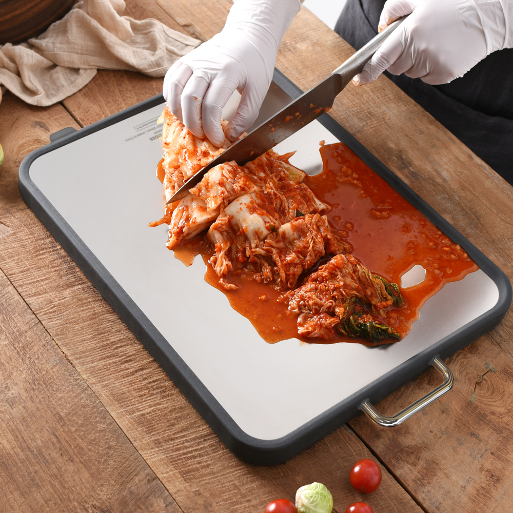바겐슈타이거 스텐 양면도마(WAGENSTEIGER Double-sided Stainless Cutting Board) - 4