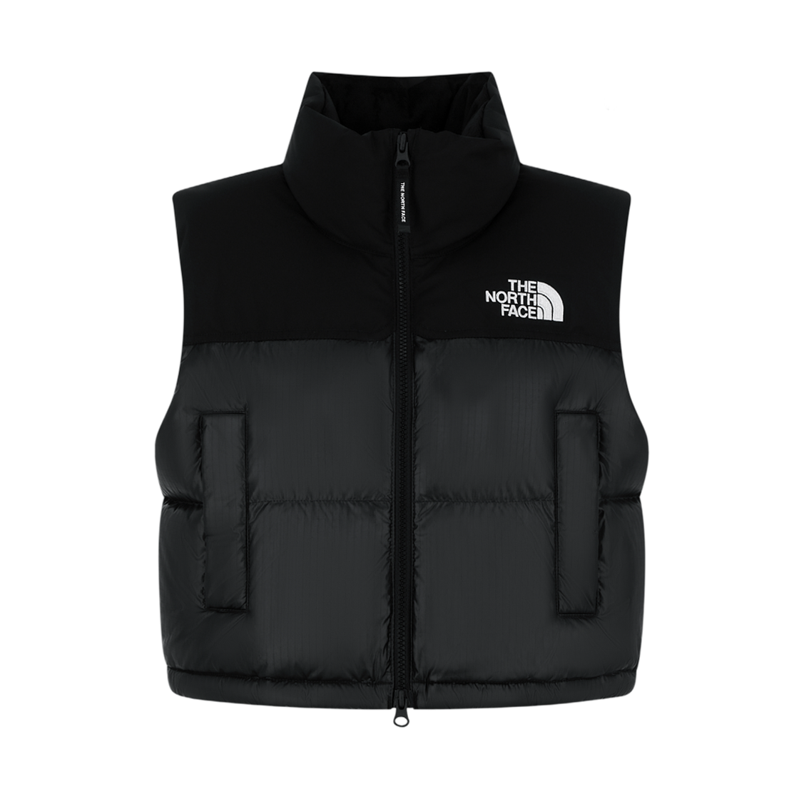 NV1DR81J (W) The North Face White Label Novelty Nuptse Vest RDS Black -25FW