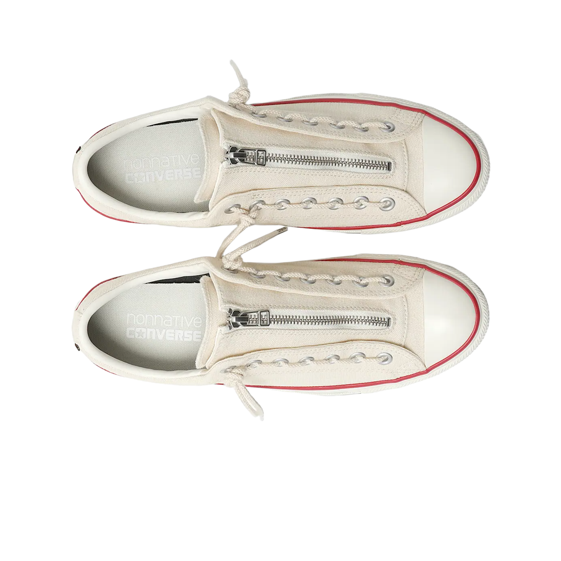 컨버스 x 논네이티브 올스타 고어텍스 센터 집 아이보리(Converse × Nonnative All Star Gore-Tex Center Zip Ox Ivory) - 2