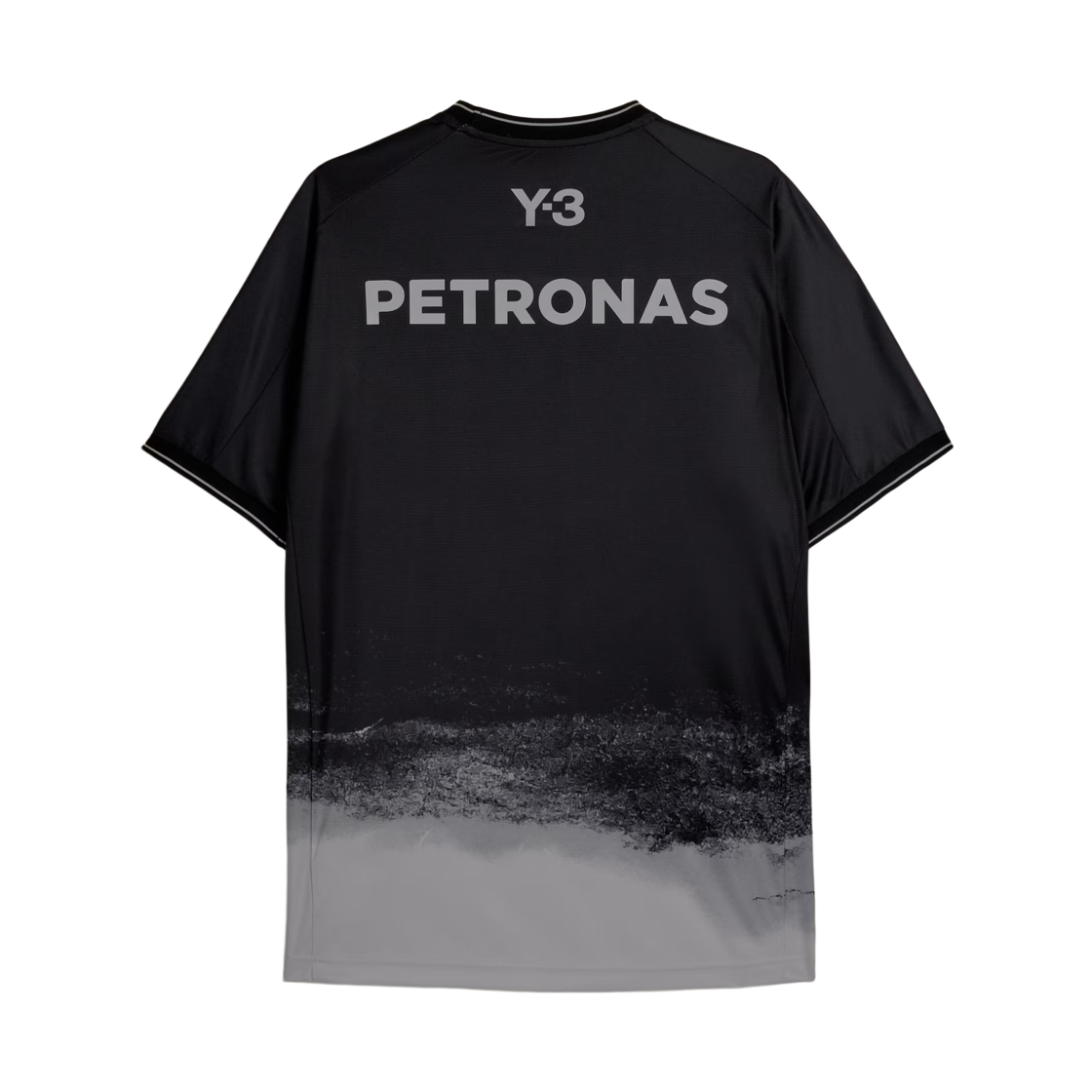 Y-3 x 메르세데스 AMG 페트로나스 F1 팀 실버 애로우 메카닉스 숏슬리브 저지 블랙(Y-3 x Mercedes AMG Petronas F1 Team Silver Arrow Mechanics SS Jersey Black) - 2