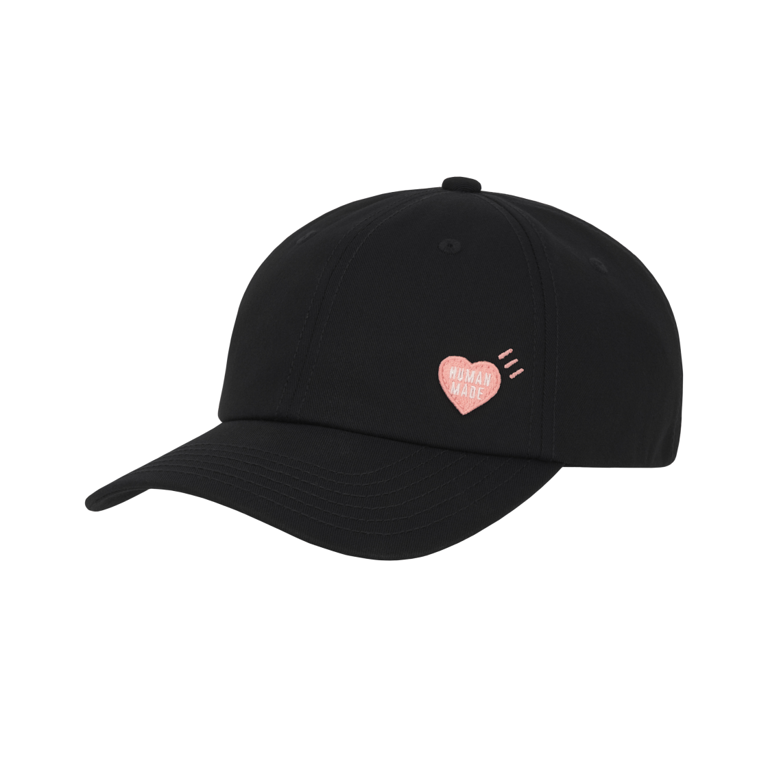 휴먼 메이드 6 패널 트윌 캡 블랙 - 서울 스토어 한정(Human Made 6 Panel Twill Cap Black - Seoul Store Exclusive) - 1