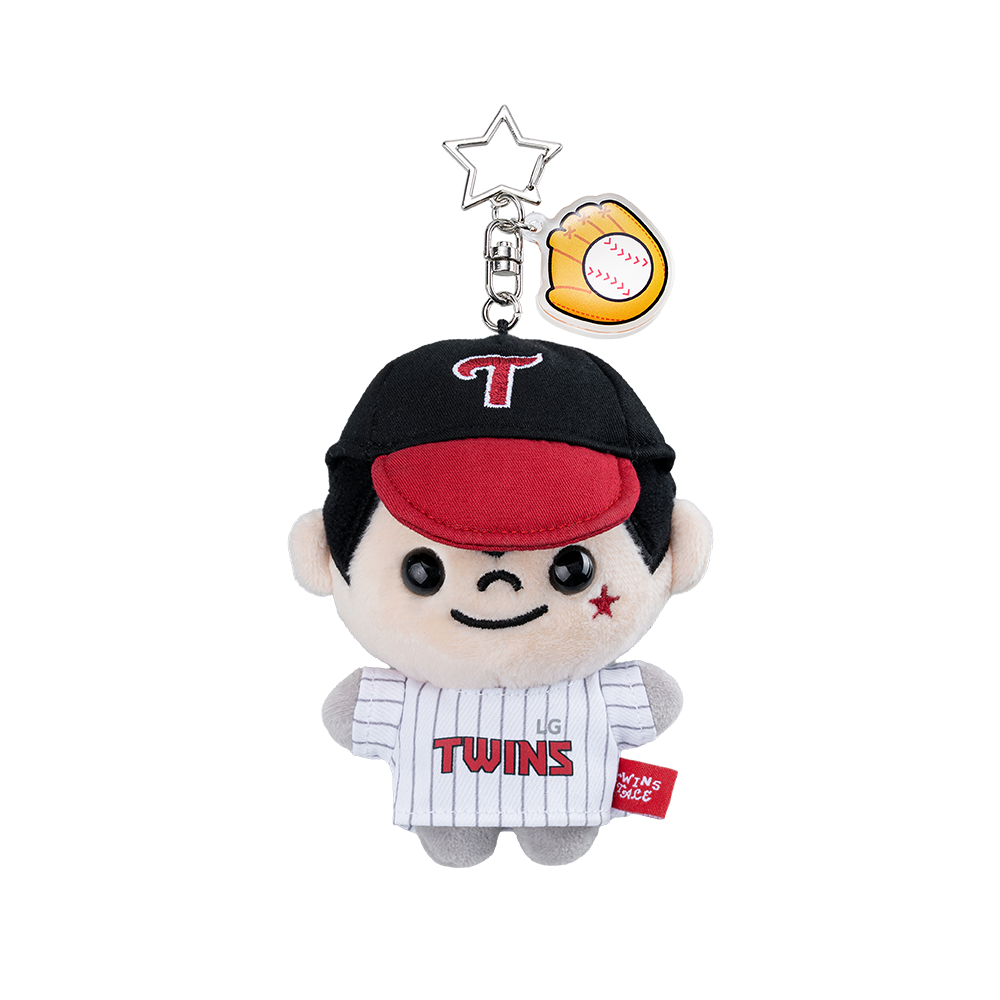 트윈스 x 블루밍테일 스타 자석키링(LG Twins X Bloomingtale Star Doll Magnet Keychain)
