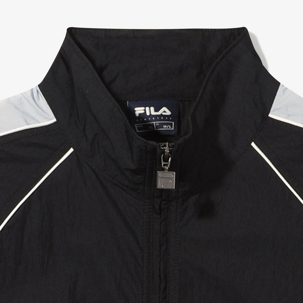[6% 적립] 휠라 블럭 트랙 자켓 블랙([6% 적립] FILA Block Track Jacket Black) - 4