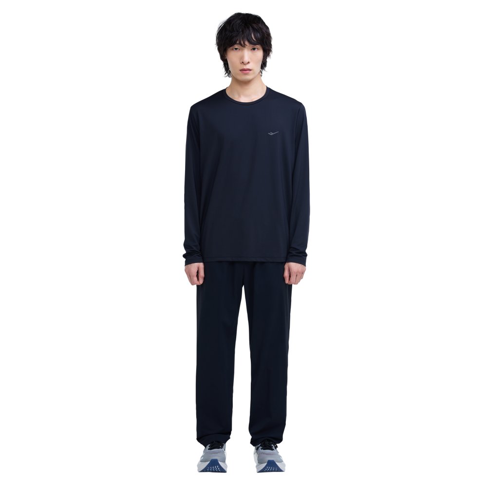 프로-스펙스 남성 드라이엑스 긴팔 티셔츠 블랙(PRO-SPECS Men's Dry-X Long Sleeve T-Shirt Black) - 2