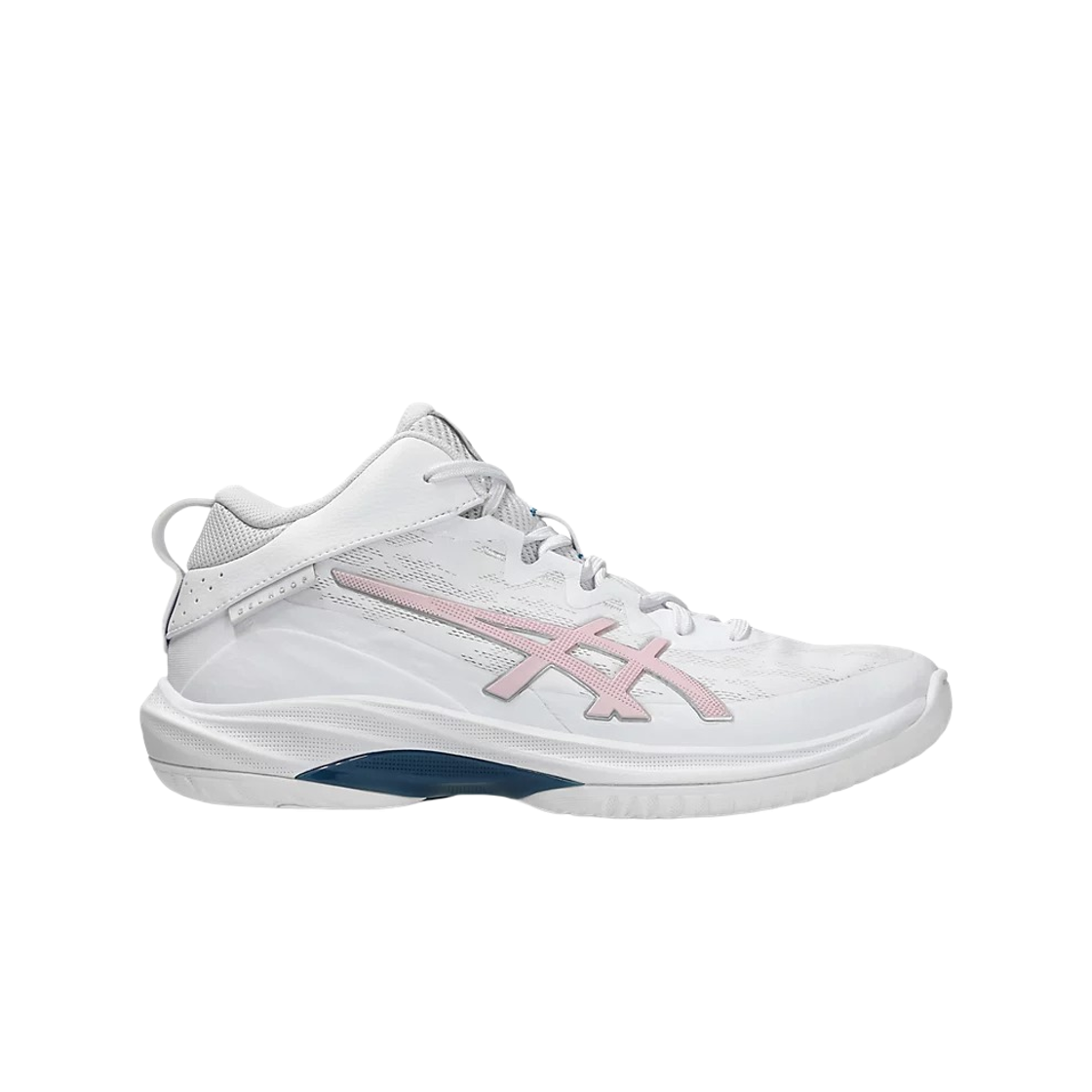 1063A096-103 Asics Gelhoop V17 White Barely Rose - D Standard