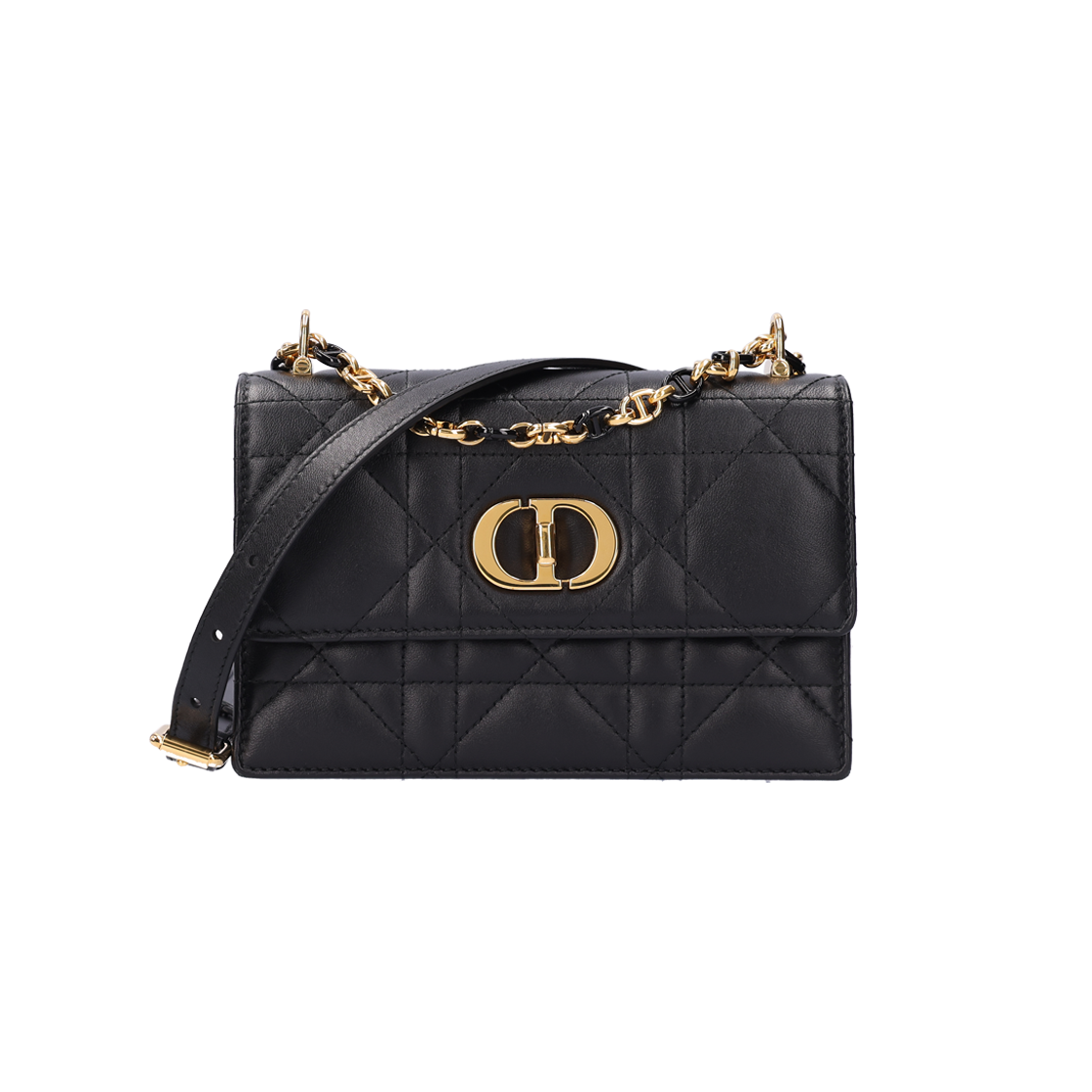 디올 S5169UDAX 미스 카로 미니백 블랙 매크로까나쥬 램스킨(Dior Miss Caro Mini Bag in Black Macro Cannage Lambskin) - 1
