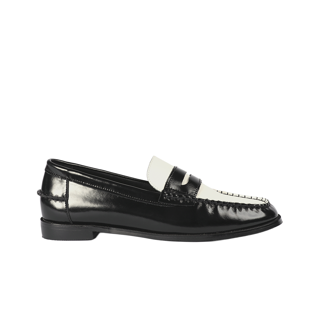 MD0156_1 Moodnight Carter Classic Penny Loafers l Combi