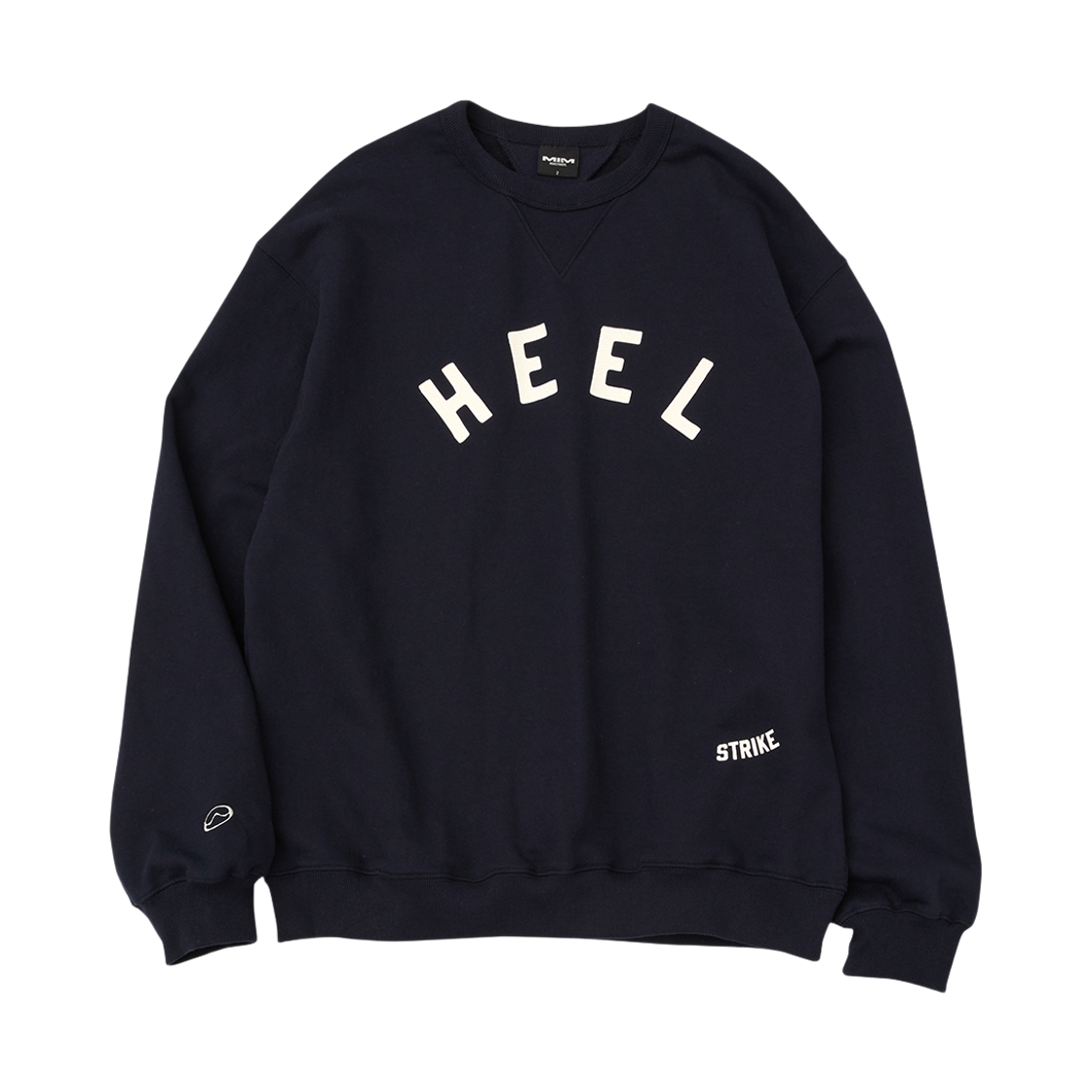 엠아이엠 풋 스트라이크 스웨트 셔츠 네이비(MIM Foot Strike Sweat Sh Navy)