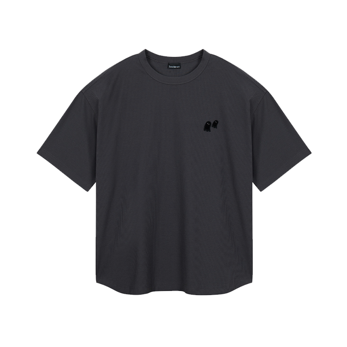 지오송지오 셈블런스 와플 티셔츠 차콜 ZI2TS817CH(ZIOSONGZIO SEMBLANCE Waffle T-Shirt Charcoal) - 1