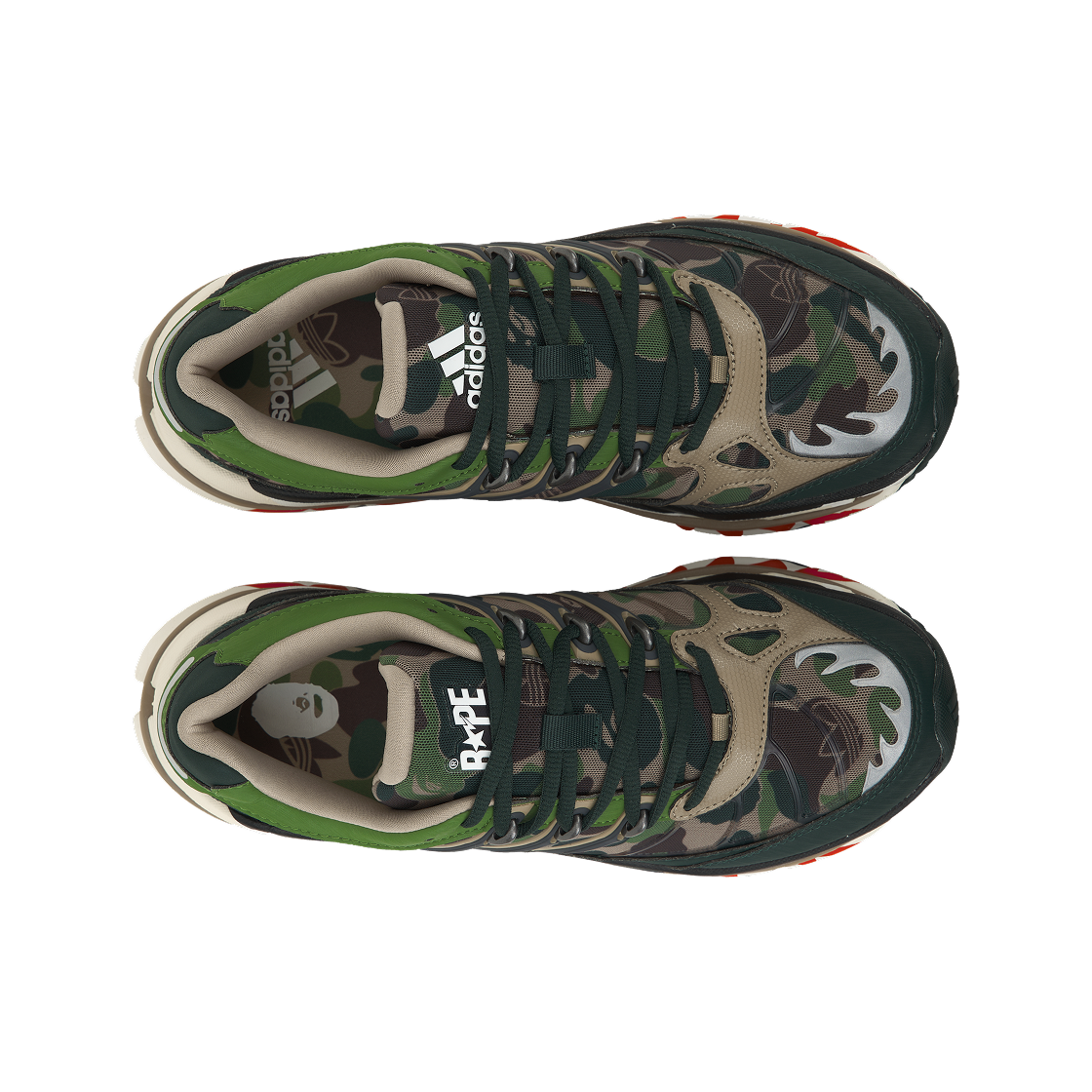 아디다스 x 베이프 아디스타 Hrmy 헴프 아이언 메탈릭(Adidas x BAPE Adistar Hrmy Hemp Iron Metallic) - 5