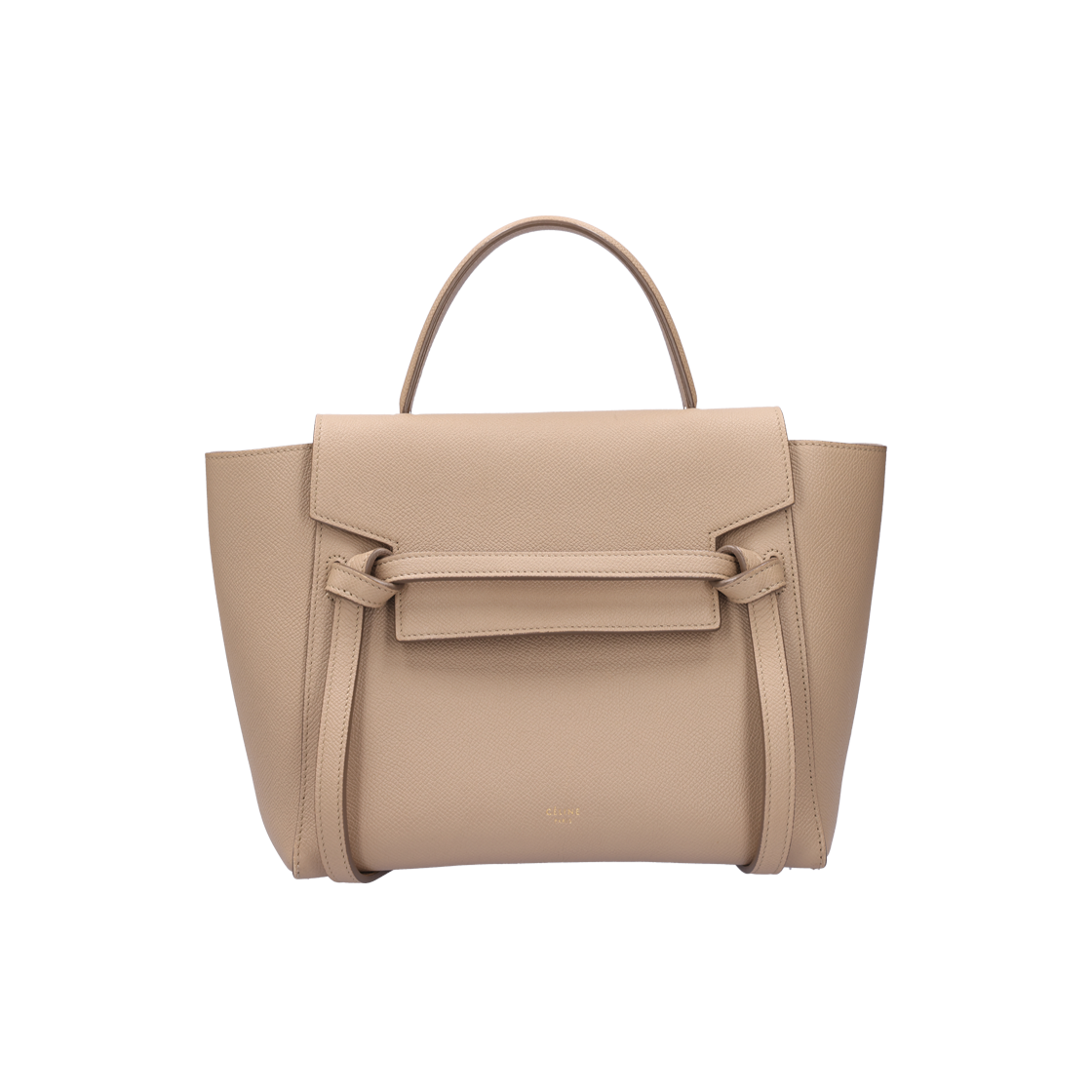 셀린느 미니 벨트 숄더백 카프스킨 베이지(Celine Mini Belt Shoulder Bag in Beige Calfskin)