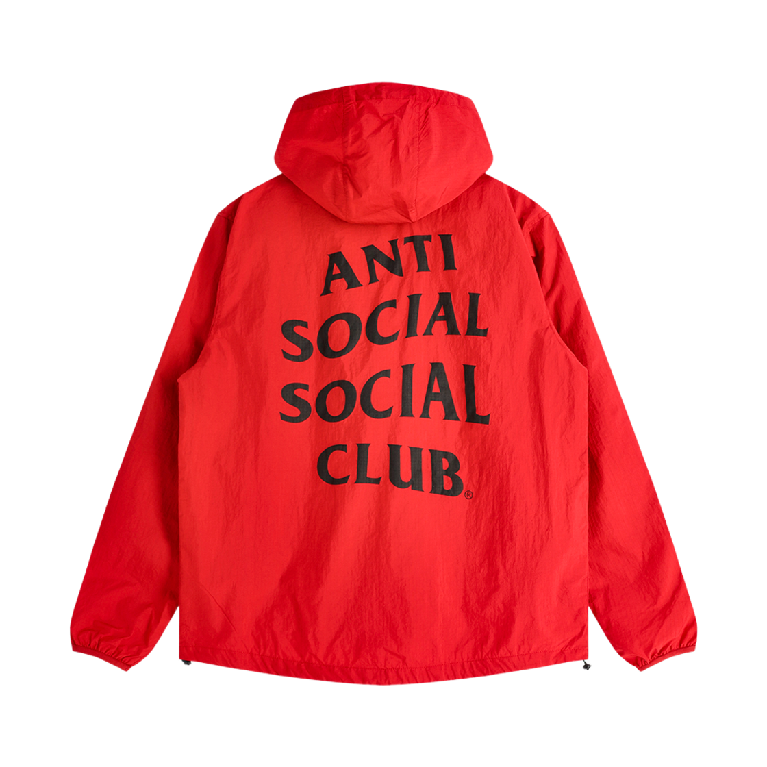 안티 소셜 소셜 클럽 윈드브레이커 레드(Anti Social Social Club Windbreaker Red)