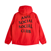 Anti Social Social Club Windbreaker Red