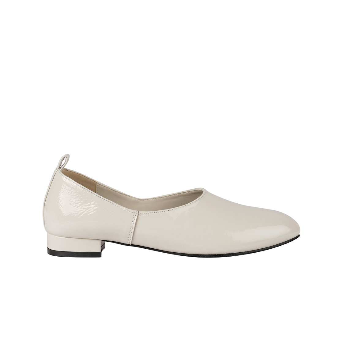 무드나잇 세실 글로브 플랫 로퍼 l 크림(Moodnight Cecil Glove Flat Loafers l Cream)