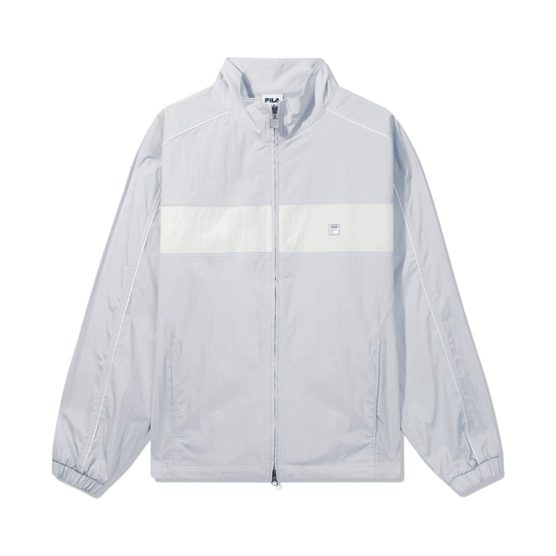 [6% 적립] 휠라 트랙 바람막이 라이트블루([6% 적립] FILA Track Jacket Light Blue)