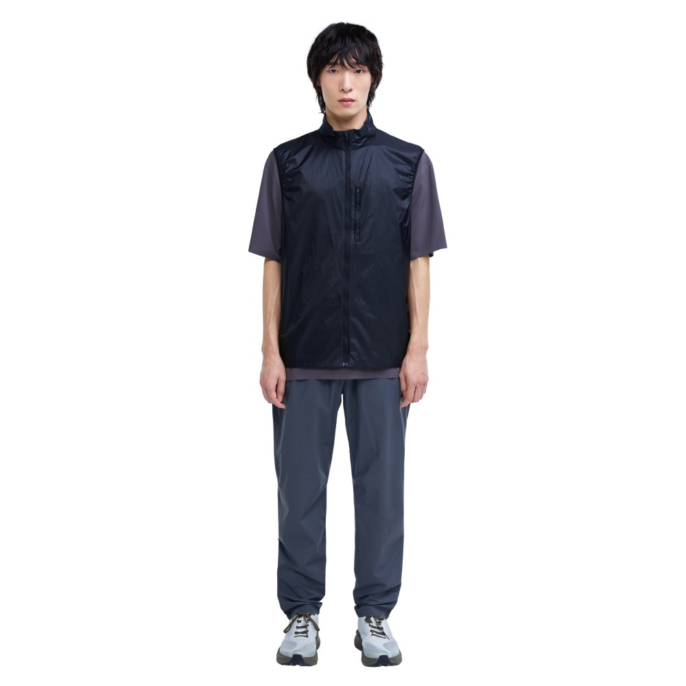 프로-스펙스 남성 라이트웨이트 러닝 팬츠 슬림 핏 그레이(PRO-SPECS Men's Lightweight Running Pants Slim Fit Gray) - 2