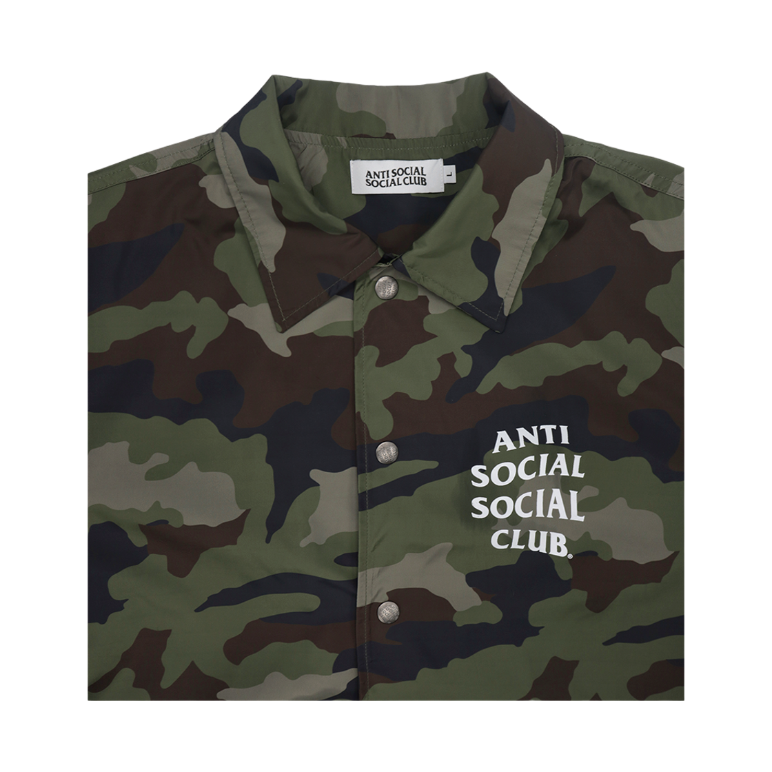 안티 소셜 소셜 클럽 코치 자켓 카모(Anti Social Social Club Check Coach Jacket Camo) - 4