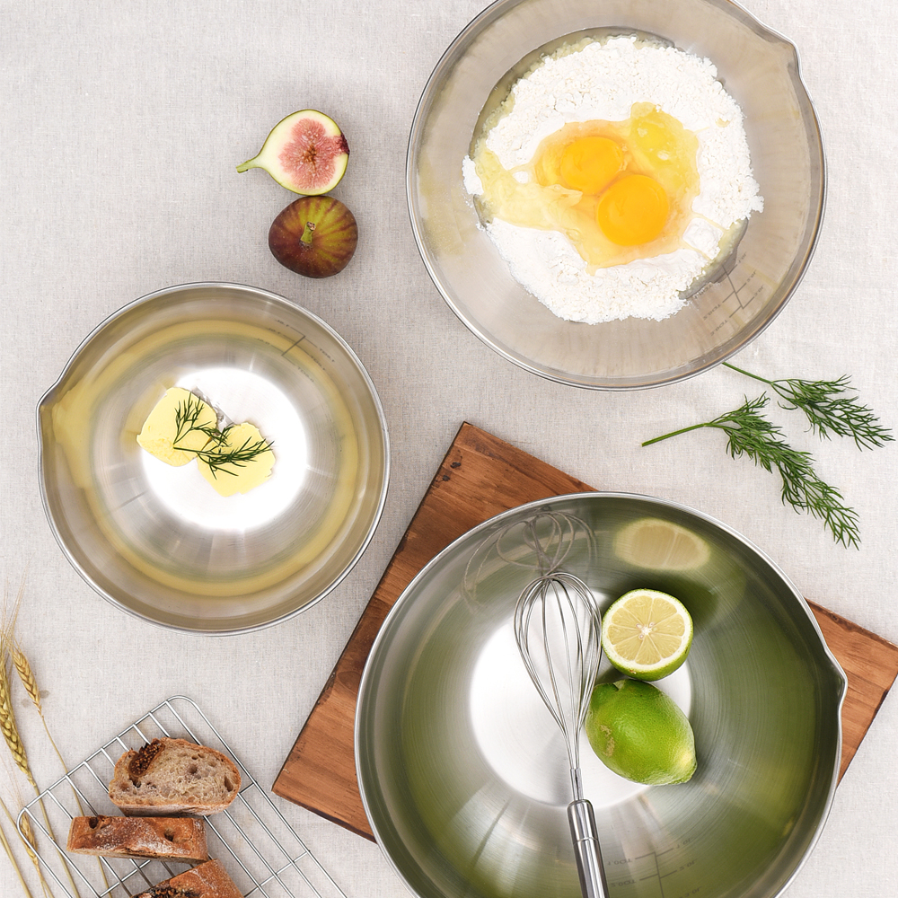 바겐슈타이거 파르베 믹싱볼세트 베이지(WAGENSTEIGER Farbe Mixing Bowl Set Beige) - 6