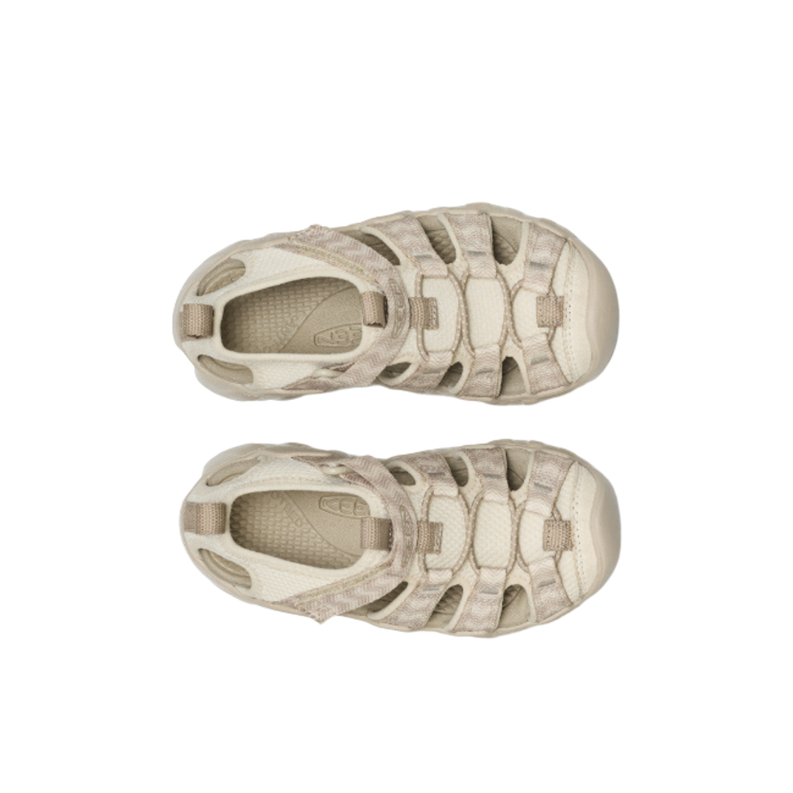 (키즈) 킨 하이퍼포트 H2 샌들 버치 플라자 토프((Kids) Keen Hyperport H2 Sandal Birch Plaza Taupe) - 2