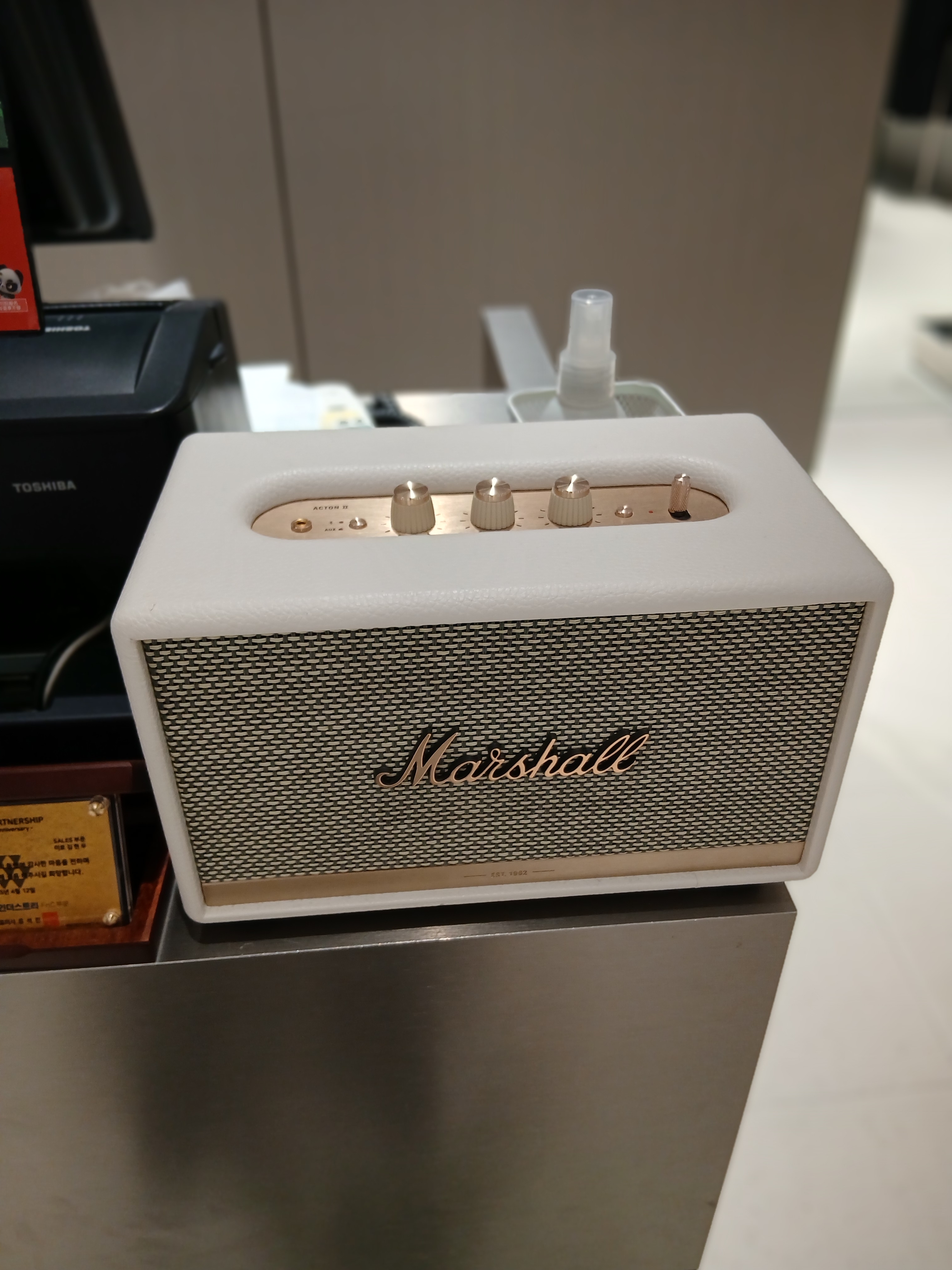 Iro Logo Nylon Ball Cap Black, IRO Vague Cushion Wide Straight Fit Pants Gray 착용 스타일 - 4