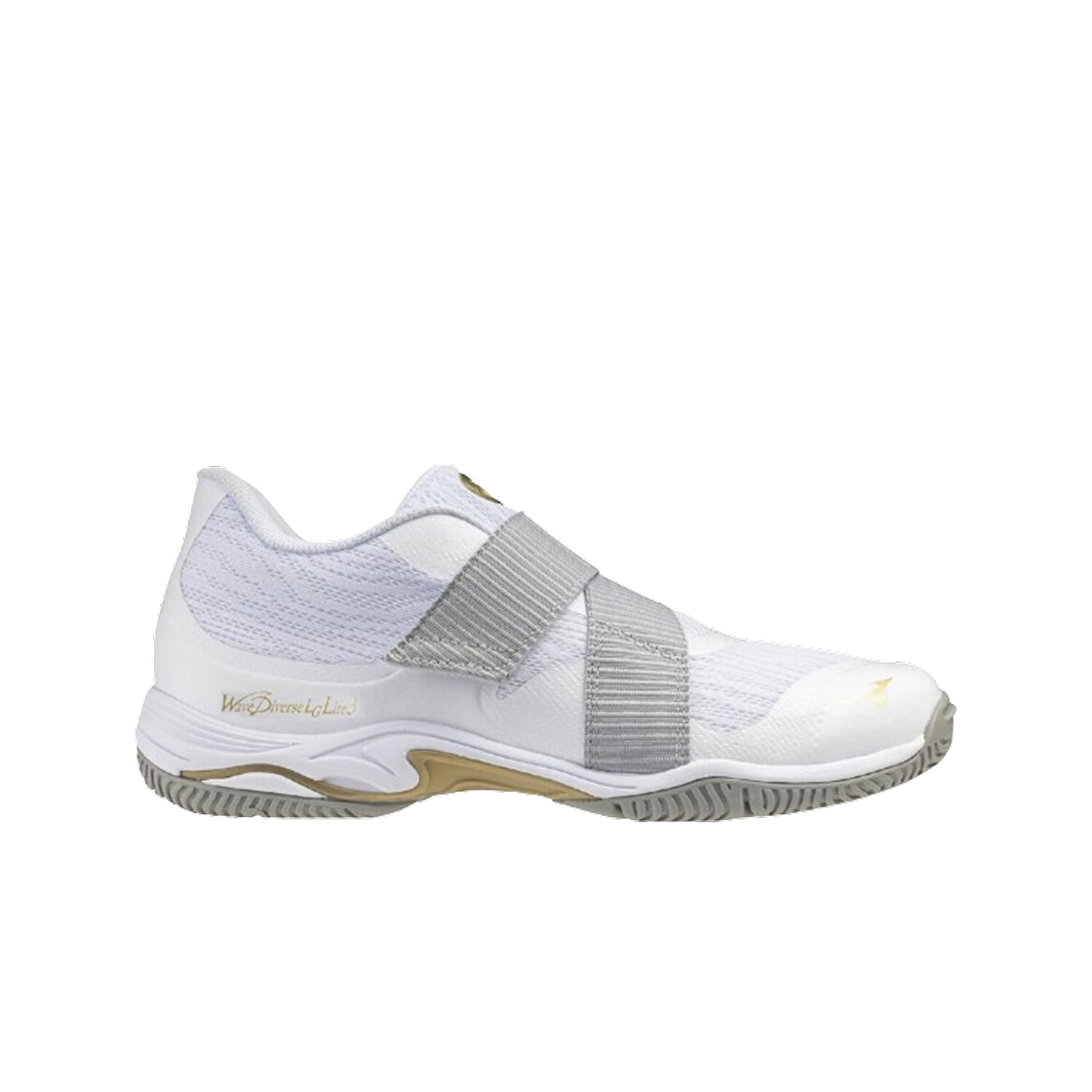 미즈노 웨이브 드라이버 LG 라이트 3 피트니스 화이트 골드(Mizuno Wave Diver LG Lite 3 Fitness White Gold) - 1