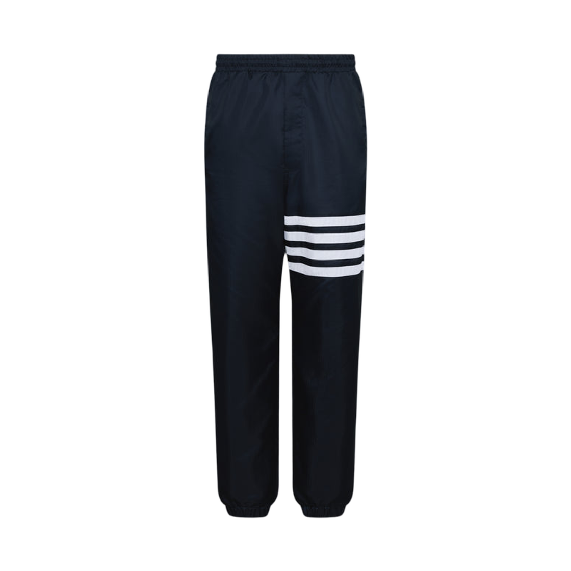 톰브라운 샤이니 립스탑 사선 트랙 팬츠 네이비(Thom Browne Shiny Ripstop 4-Bar Track Pants Navy)