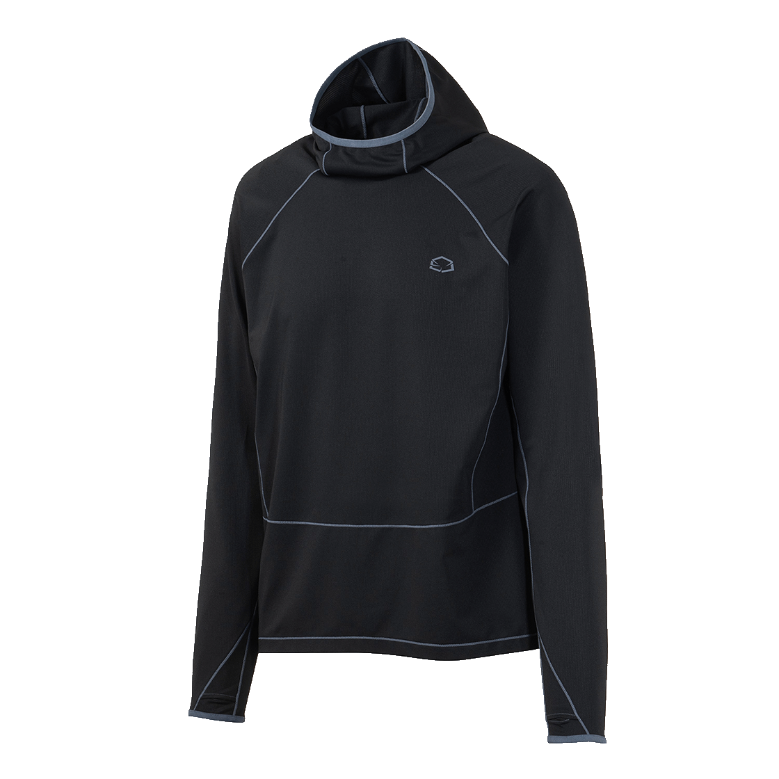 제로그램 넥스트스킨 DRY 후드 긴팔 티셔츠 블랙(ZEROGRAM Nextskin Dry Hood LS Black) - 1