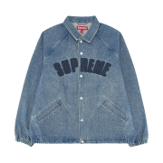 Supreme Arc Denim Coaches Jacket Washed Indigo - 25SS