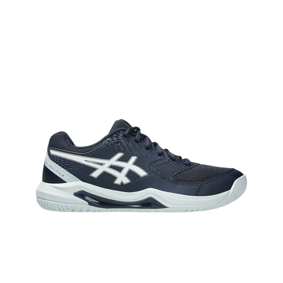 1042A237-402 (W) Asics Gel-Dedicate 8 Midnight White - B Standard